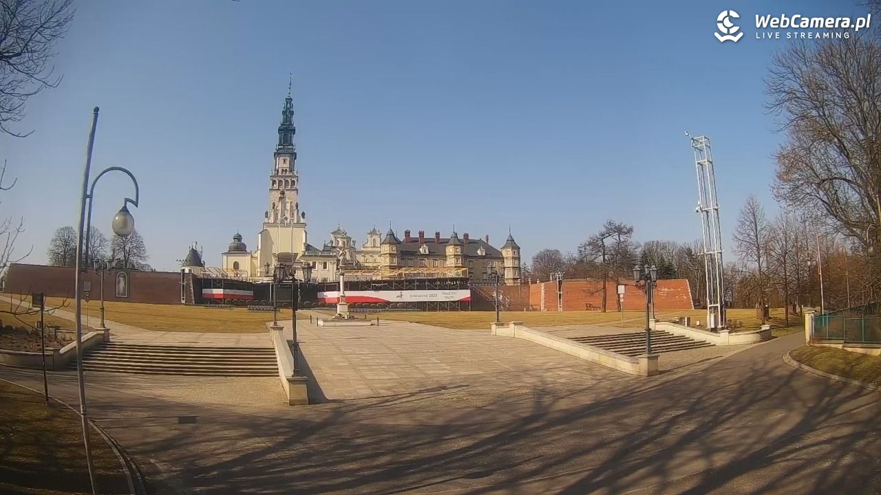 CZĘSTOCHOWA - widok na JASNĄ Górę - 11 marzec 2026, 11:03