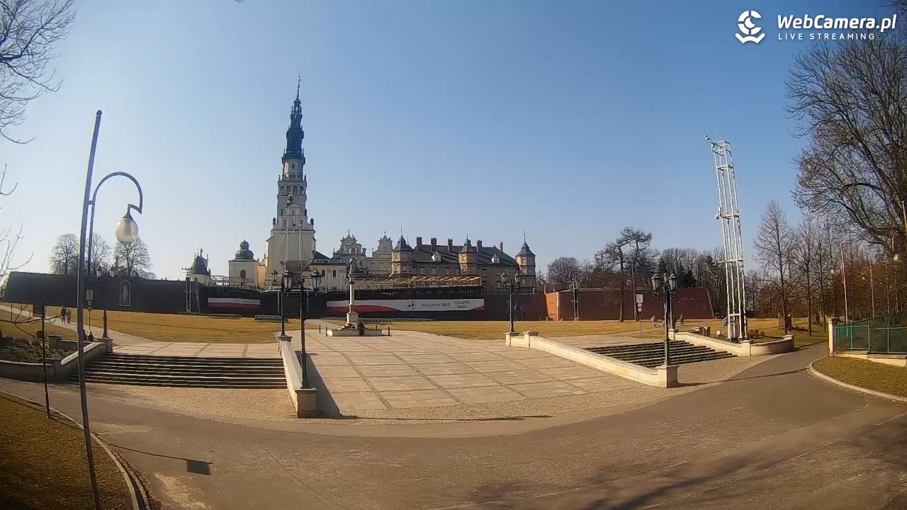 CZĘSTOCHOWA - widok na JASNĄ Górę - 11 marzec 2026, 13:08