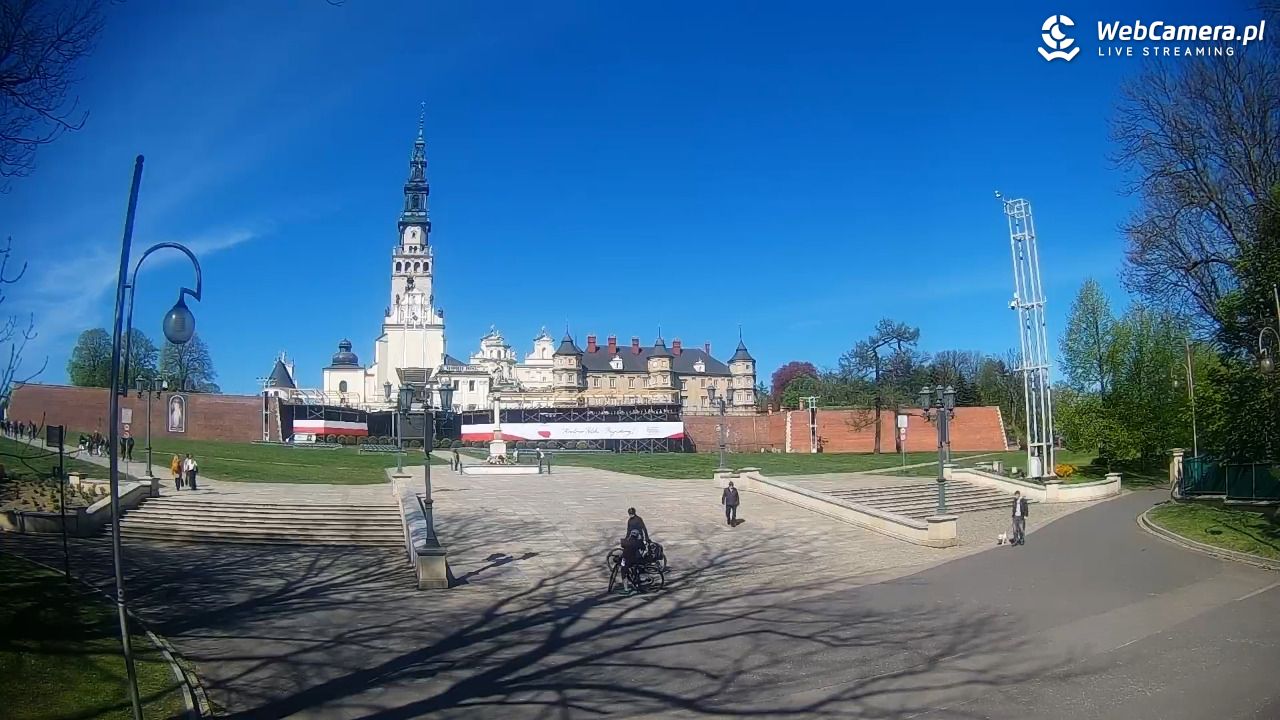 CZĘSTOCHOWA - widok na JASNĄ Górę - 30 kwiecień 2026, 10:20
