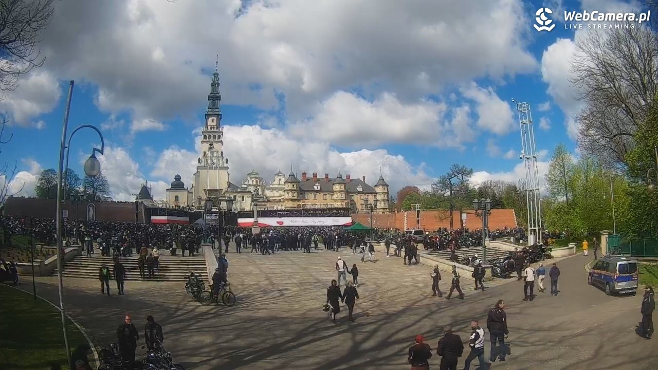 CZĘSTOCHOWA - widok na JASNĄ Górę - 26 kwiecień 2026, 11:02