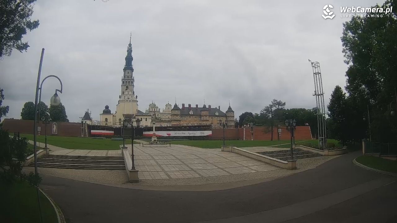 CZĘSTOCHOWA - widok na JASNĄ Górę - 14 czerwiec 2026, 06:45