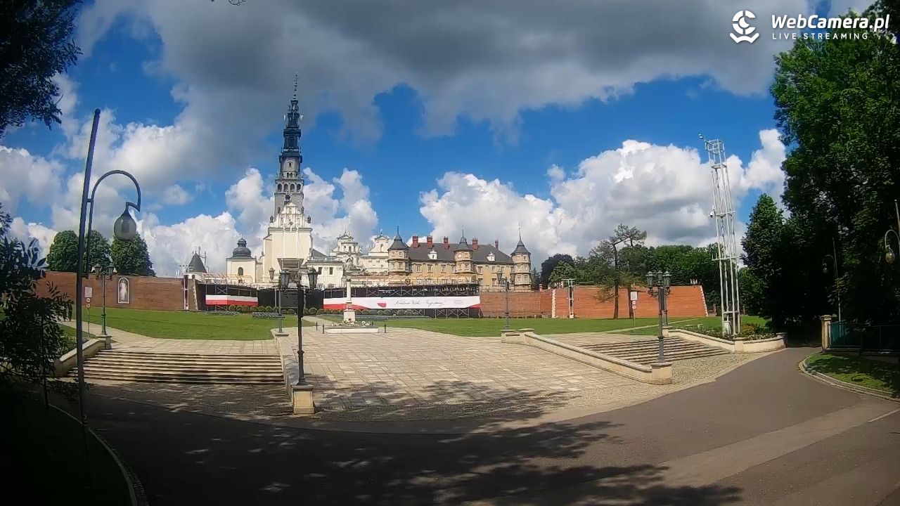 CZĘSTOCHOWA - widok na JASNĄ Górę - 12 czerwiec 2026, 10:34