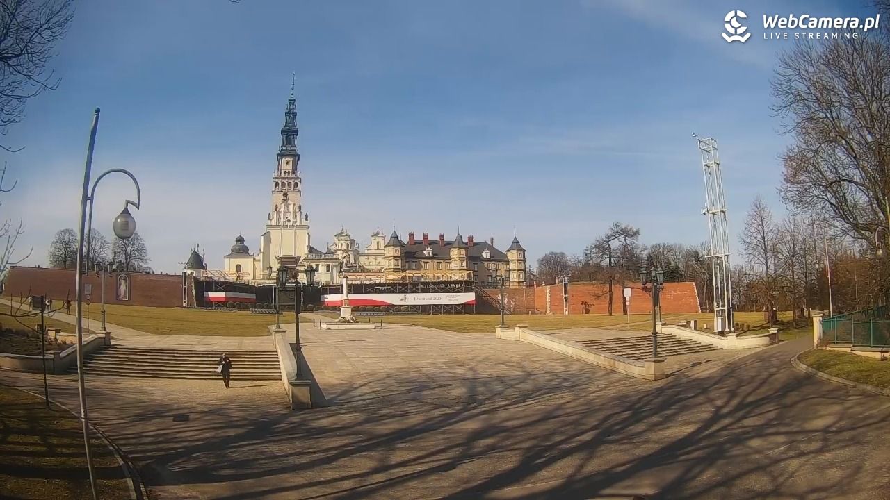 CZĘSTOCHOWA - widok na JASNĄ Górę - 15 marzec 2026, 10:31