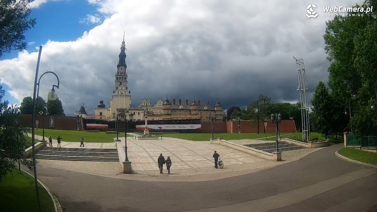 CZĘSTOCHOWA - widok na JASNĄ Górę - 11 czerwiec 2026, 14:12