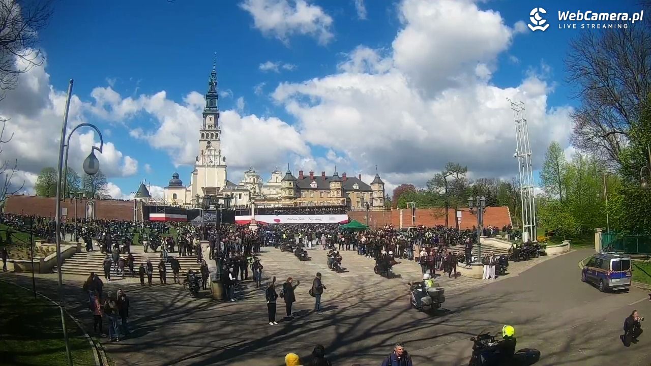 CZĘSTOCHOWA - widok na JASNĄ Górę - 26 kwiecień 2026, 10:54