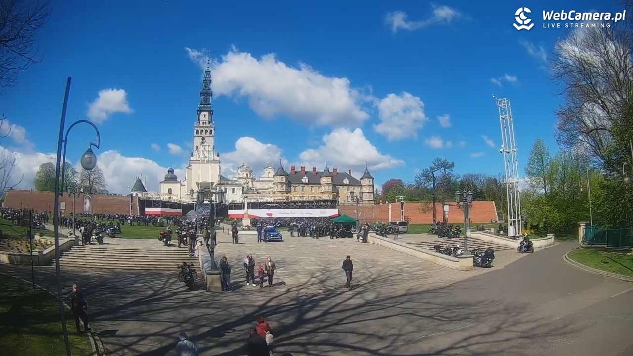 CZĘSTOCHOWA - widok na JASNĄ Górę - 26 kwiecień 2026, 10:32
