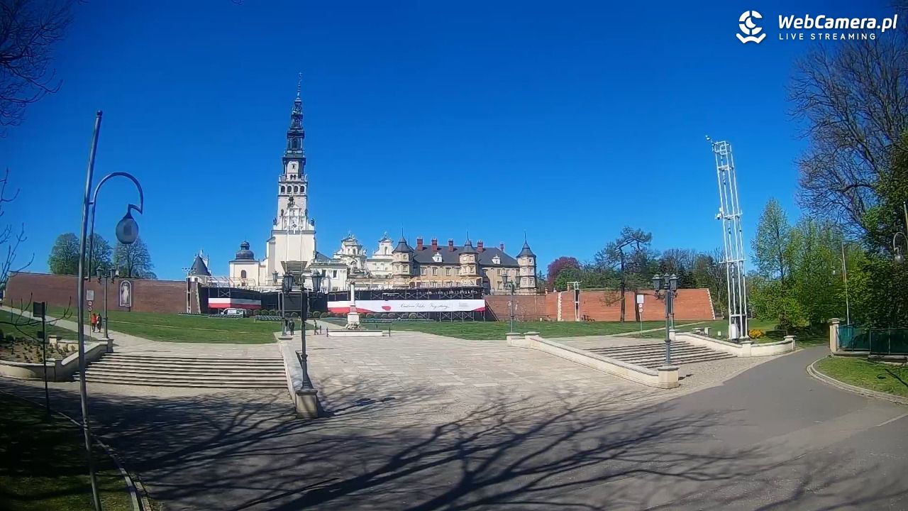 CZĘSTOCHOWA - widok na JASNĄ Górę - 29 kwiecień 2026, 10:57