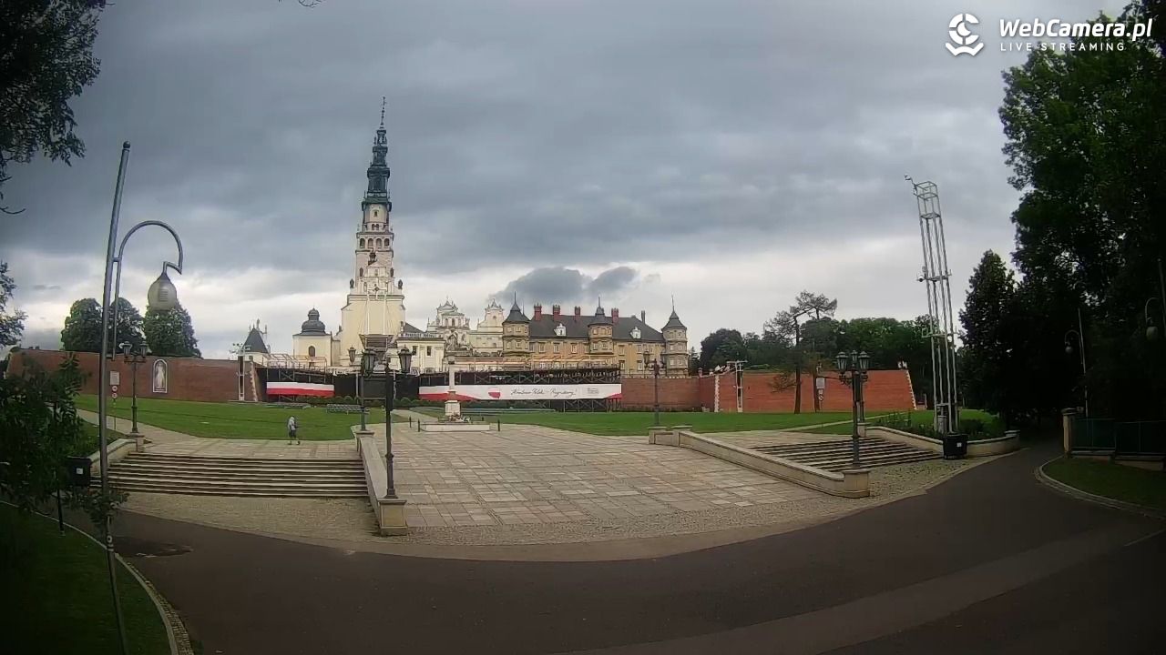 CZĘSTOCHOWA - widok na JASNĄ Górę - 27 lipiec 2026, 09:13
