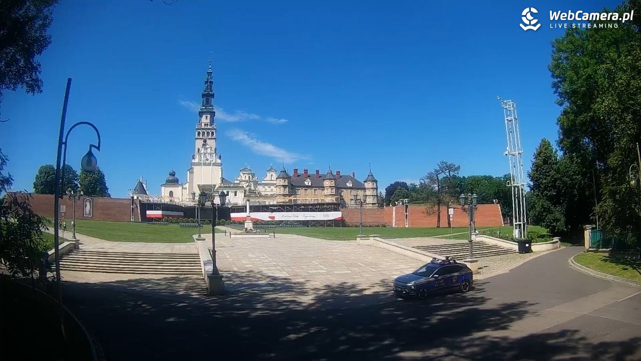 CZĘSTOCHOWA - widok na JASNĄ Górę - 29 lipiec 2026, 11:21