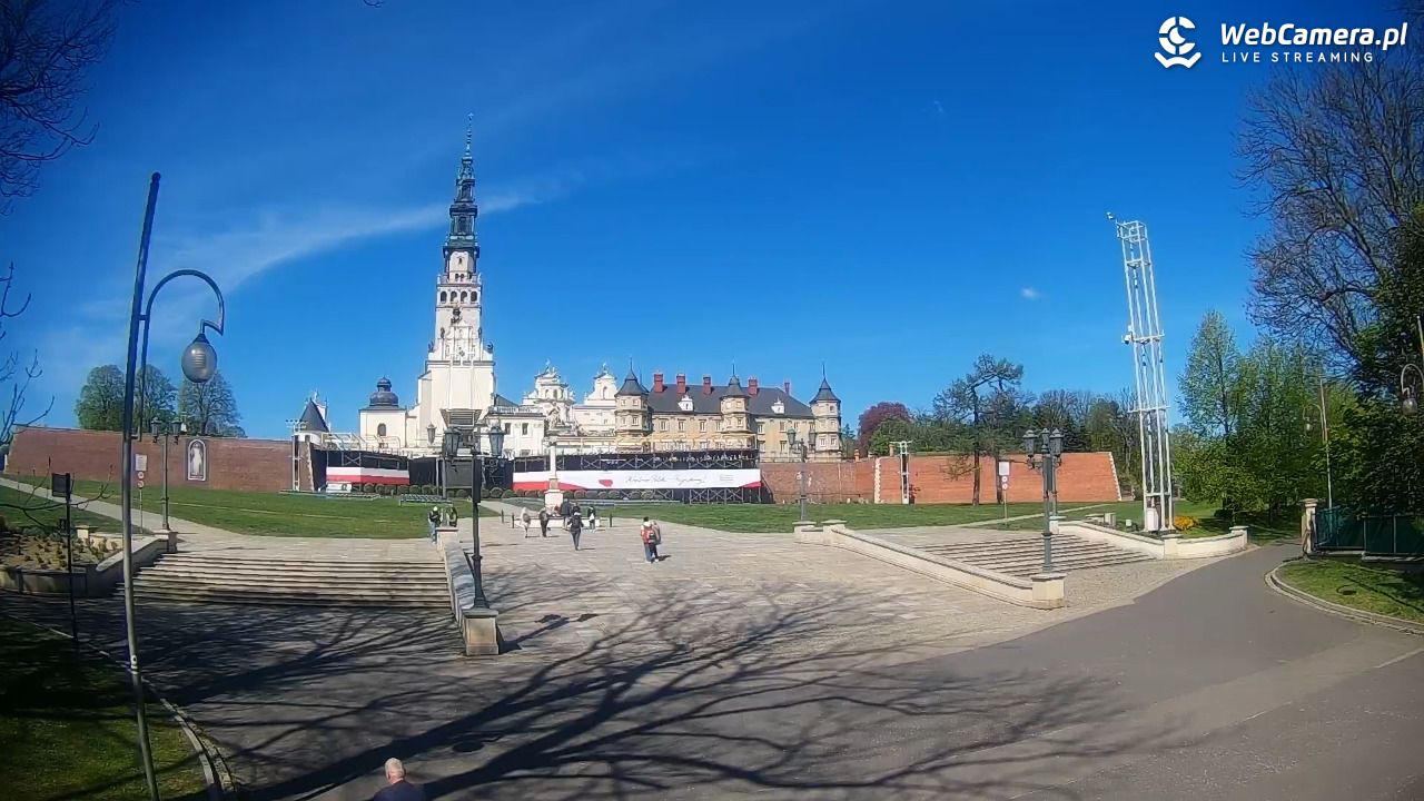 CZĘSTOCHOWA - widok na JASNĄ Górę - 30 kwiecień 2026, 10:16