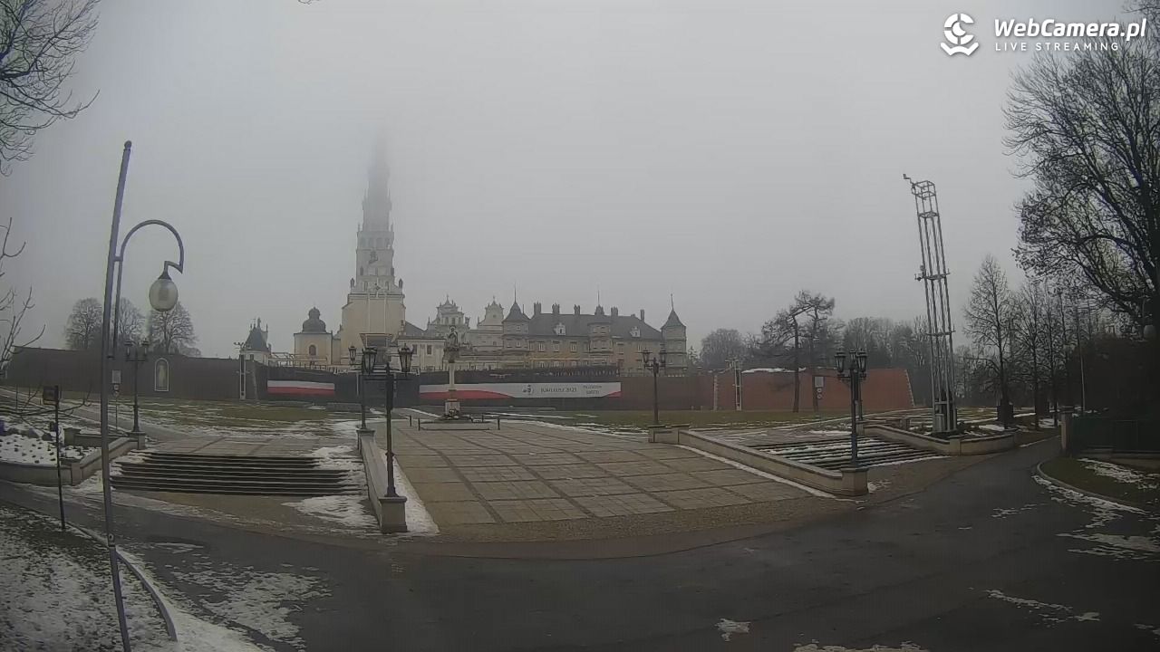 CZĘSTOCHOWA - widok na JASNĄ Górę - 28 styczeń 2026, 11:05