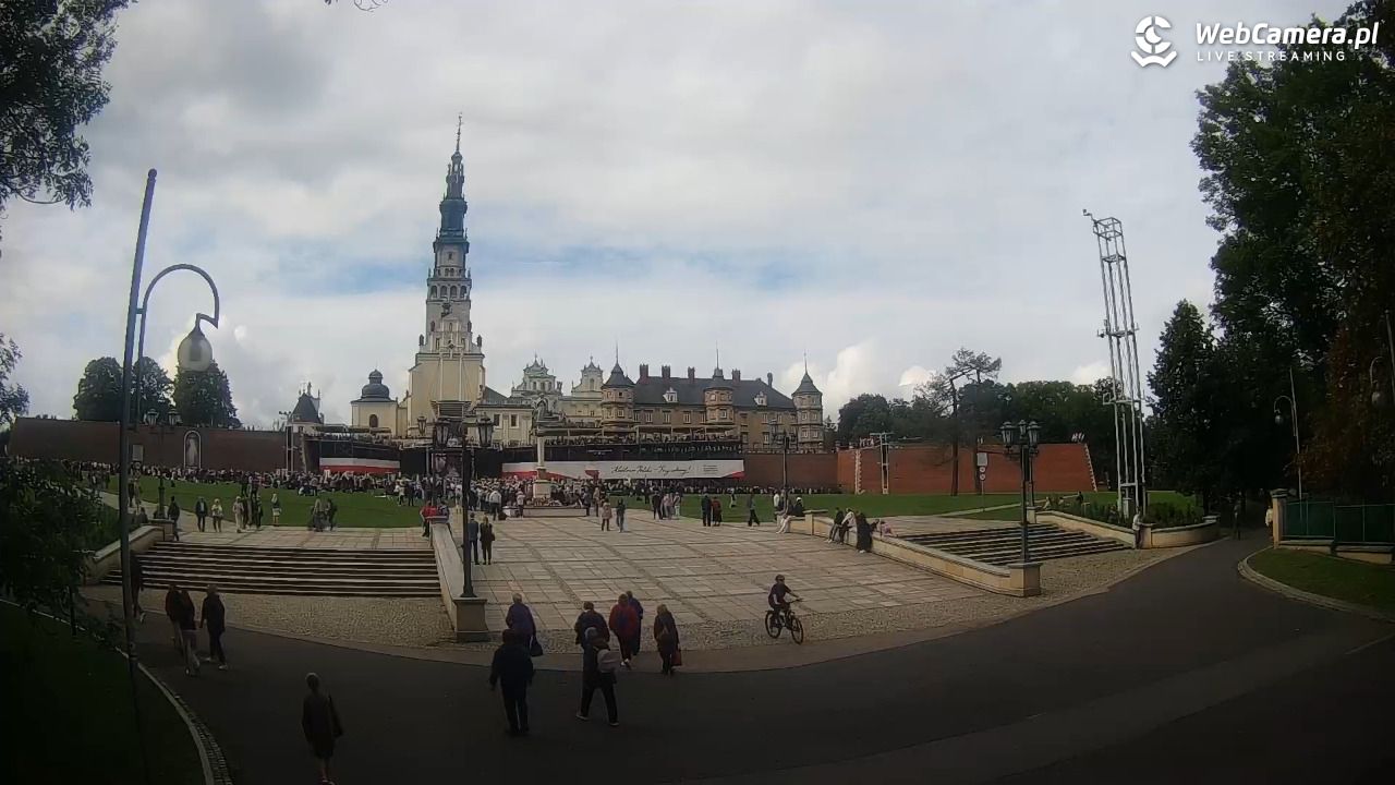 CZĘSTOCHOWA - widok na JASNĄ Górę - 12 wresień 2026, 12:08