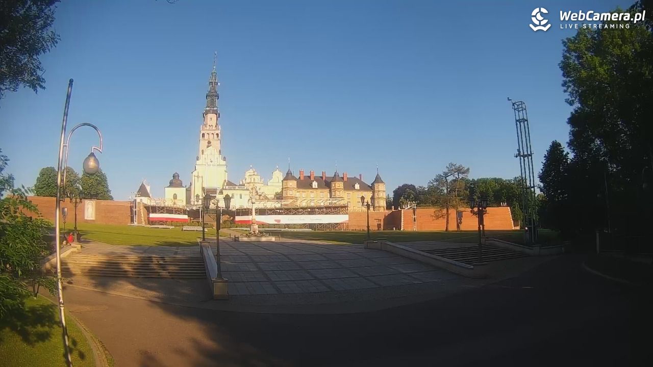 CZĘSTOCHOWA - widok na JASNĄ Górę - 12 czerwiec 2026, 06:27