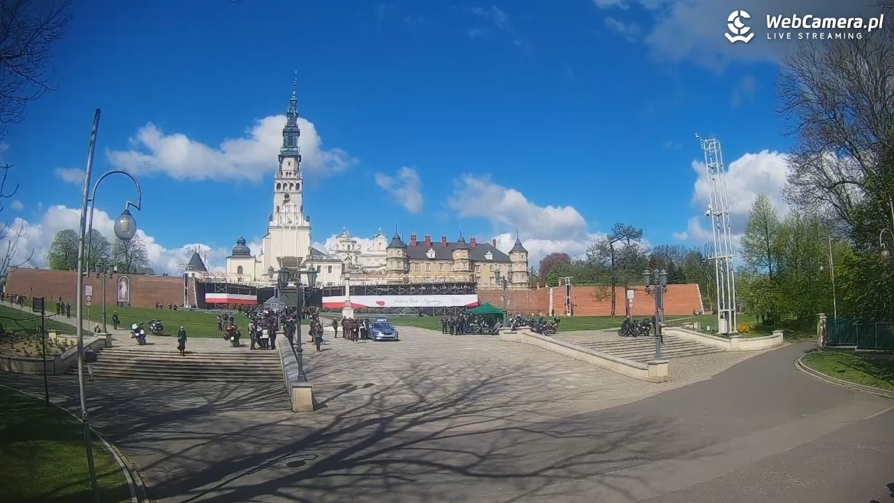 CZĘSTOCHOWA - widok na JASNĄ Górę - 26 kwiecień 2026, 10:06