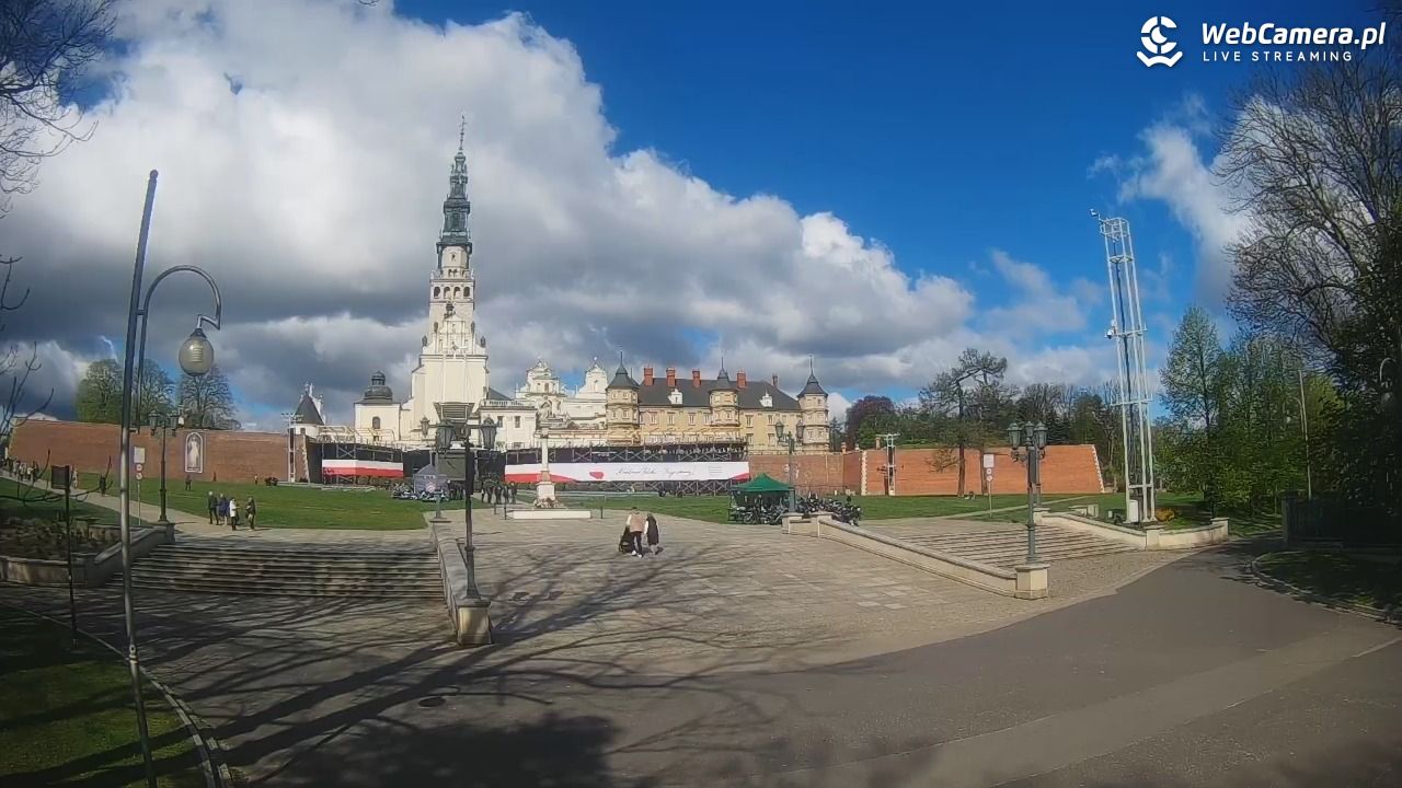 CZĘSTOCHOWA - widok na JASNĄ Górę - 26 kwiecień 2026, 09:26