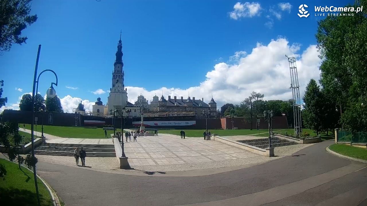CZĘSTOCHOWA - widok na JASNĄ Górę - 14 czerwiec 2026, 14:45