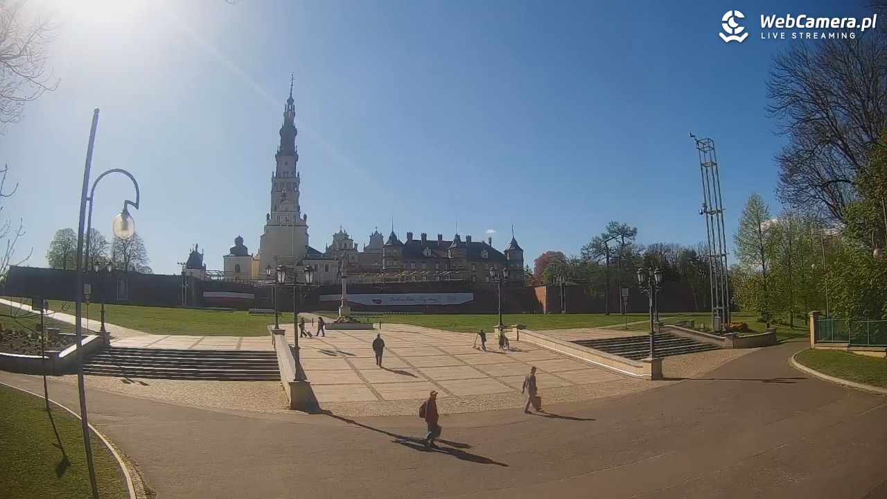 CZĘSTOCHOWA - widok na JASNĄ Górę - 27 kwiecień 2026, 15:53
