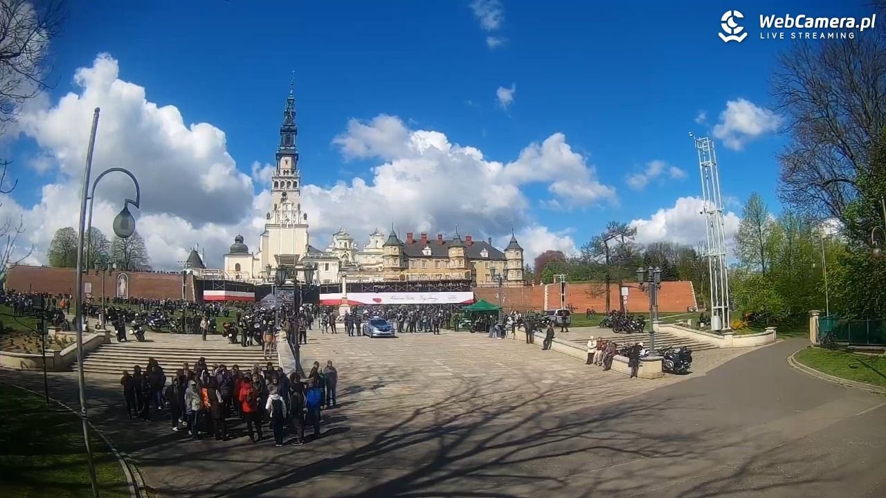 CZĘSTOCHOWA - widok na JASNĄ Górę - 26 kwiecień 2026, 10:45