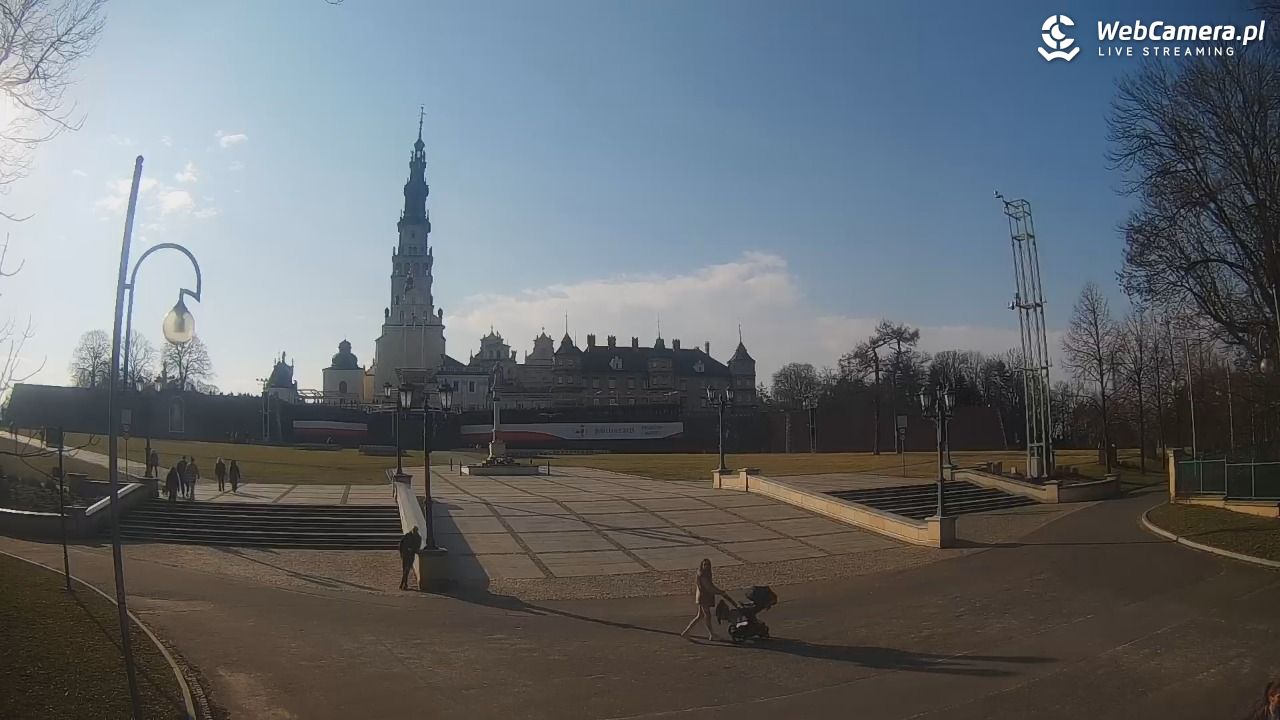 CZĘSTOCHOWA - widok na JASNĄ Górę - 15 marzec 2026, 15:12