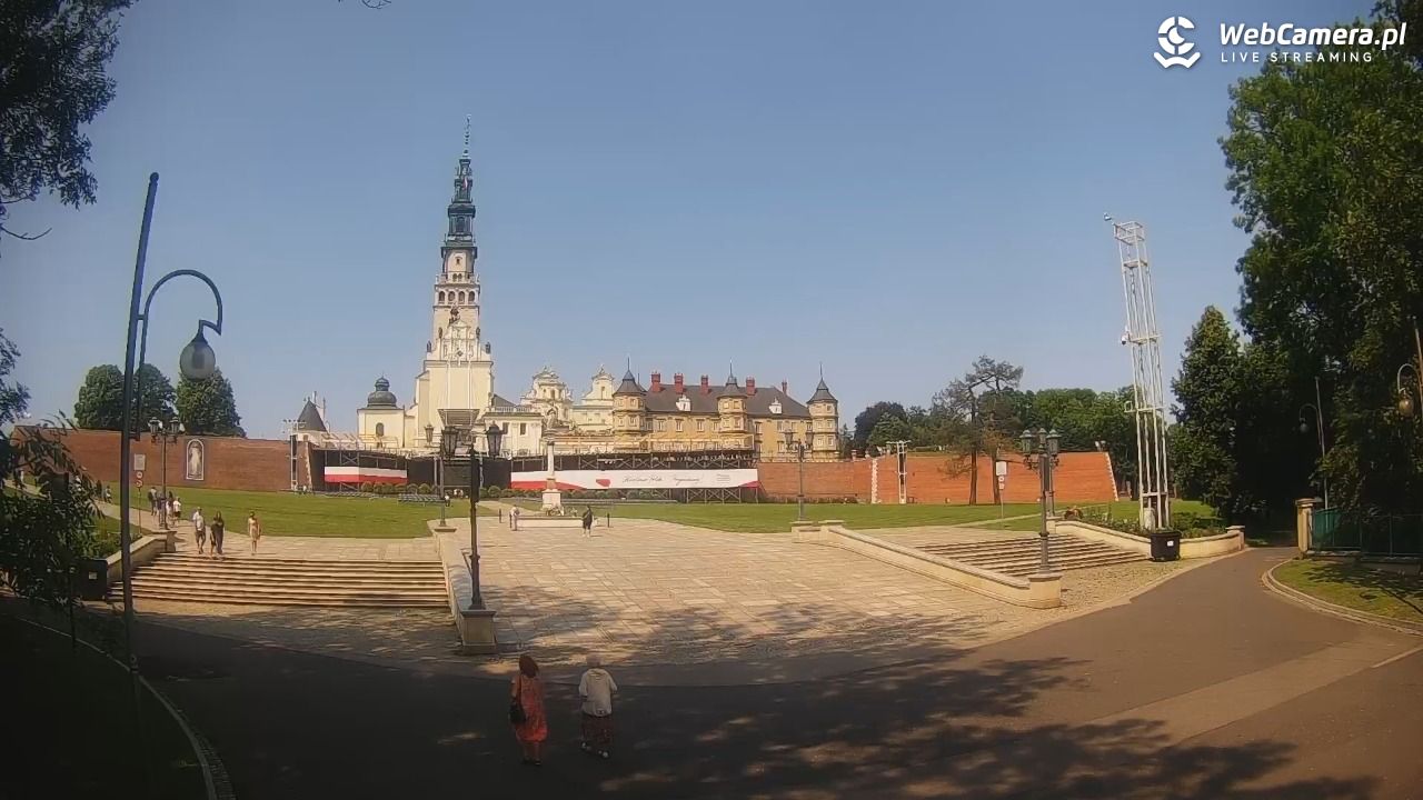 CZĘSTOCHOWA - widok na JASNĄ Górę - 26 lipiec 2026, 10:56