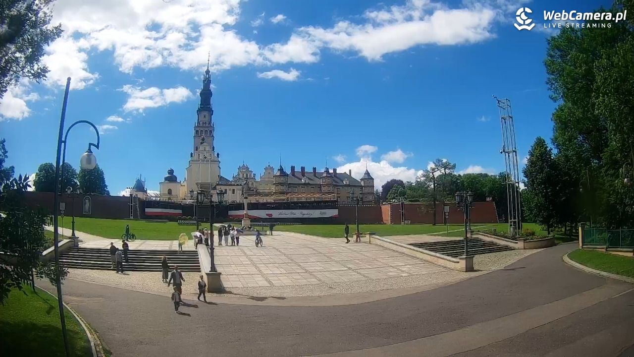 CZĘSTOCHOWA - widok na JASNĄ Górę - 14 czerwiec 2026, 14:35