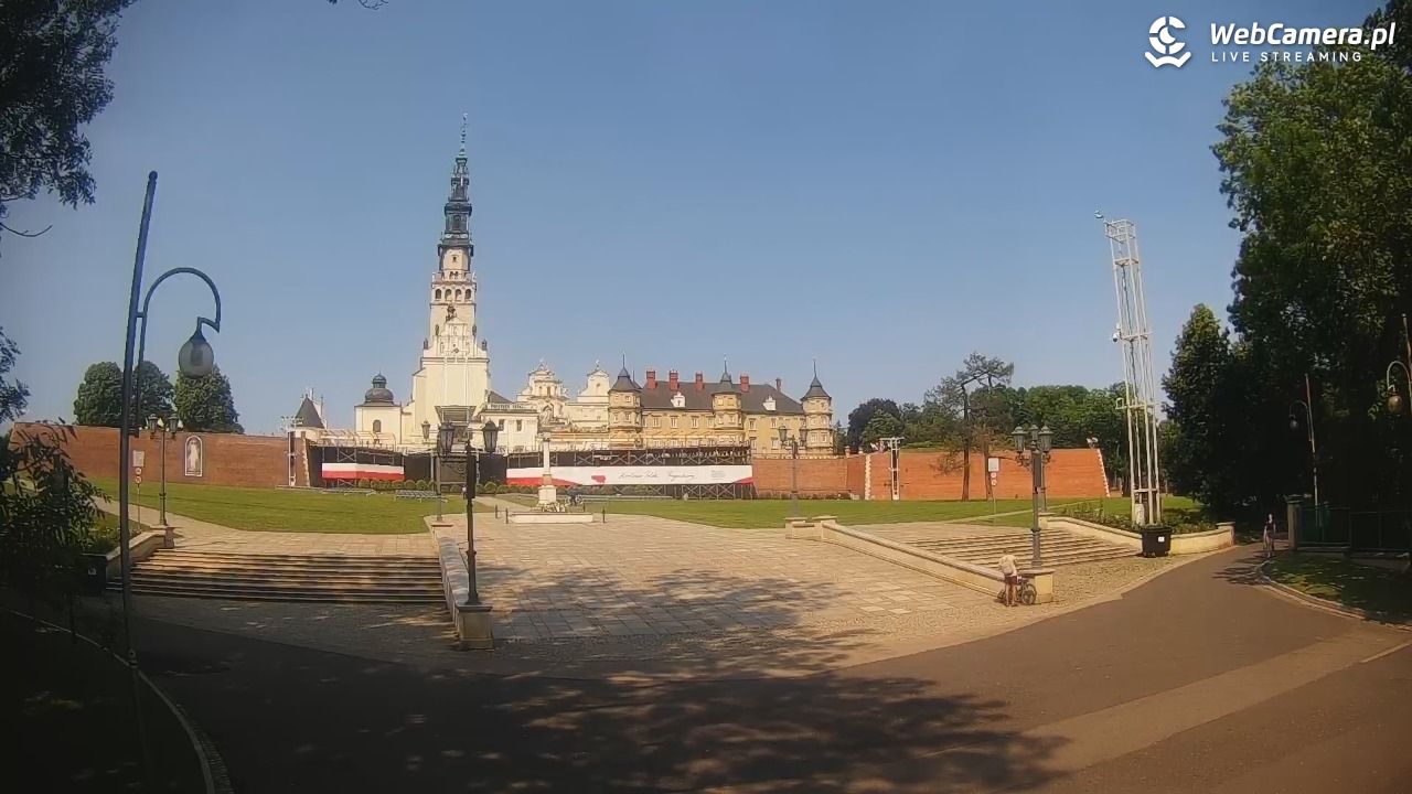 CZĘSTOCHOWA - widok na JASNĄ Górę - 26 lipiec 2026, 10:07