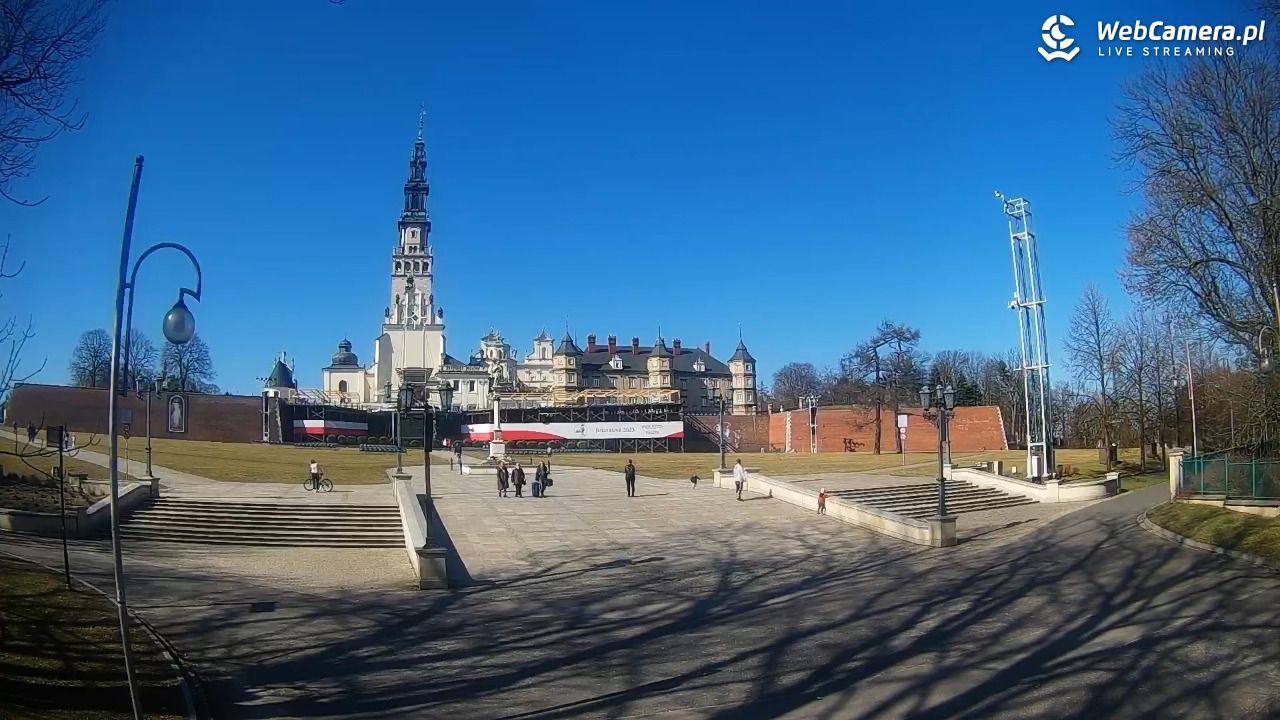 CZĘSTOCHOWA - widok na JASNĄ Górę - 14 marzec 2026, 10:49