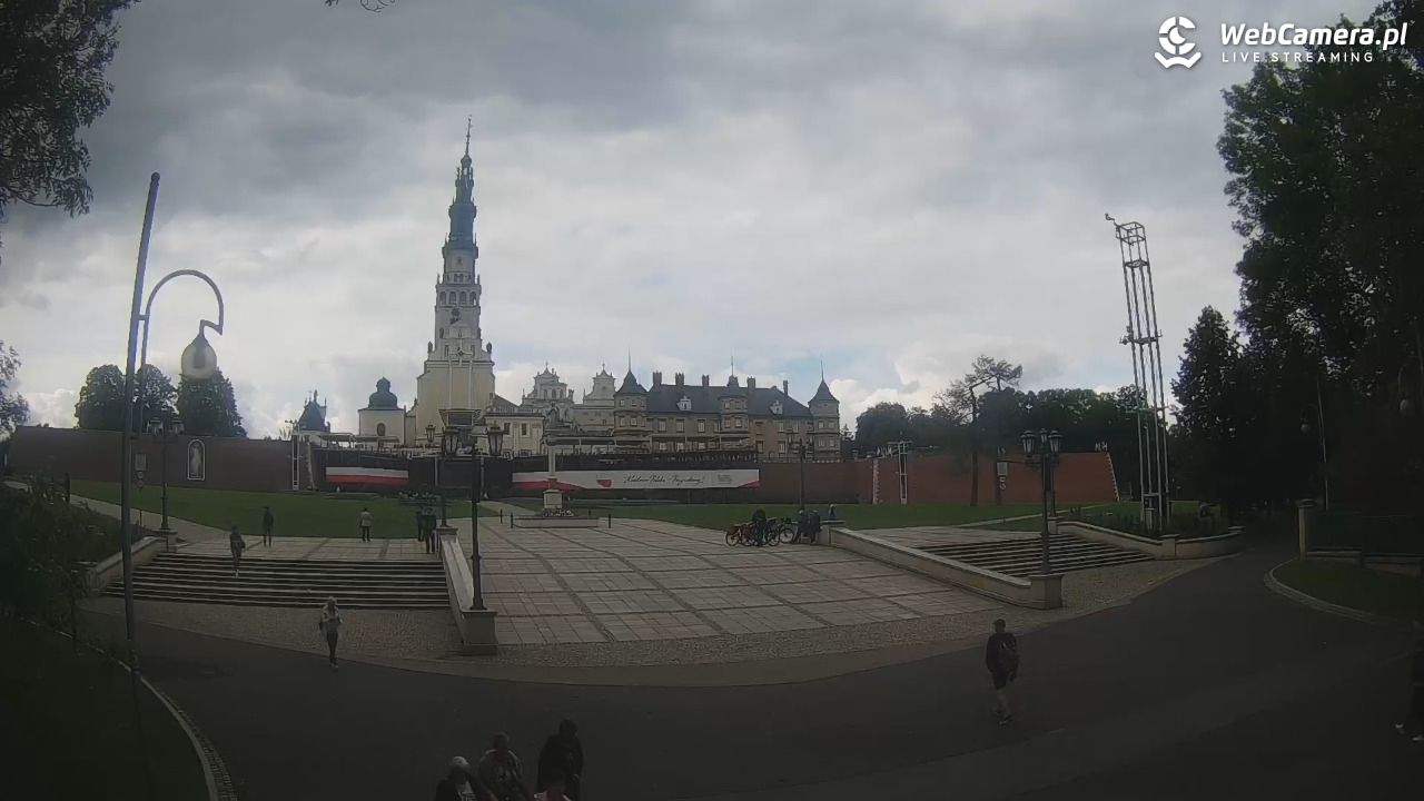 CZĘSTOCHOWA - widok na JASNĄ Górę - 12 wresień 2026, 13:40