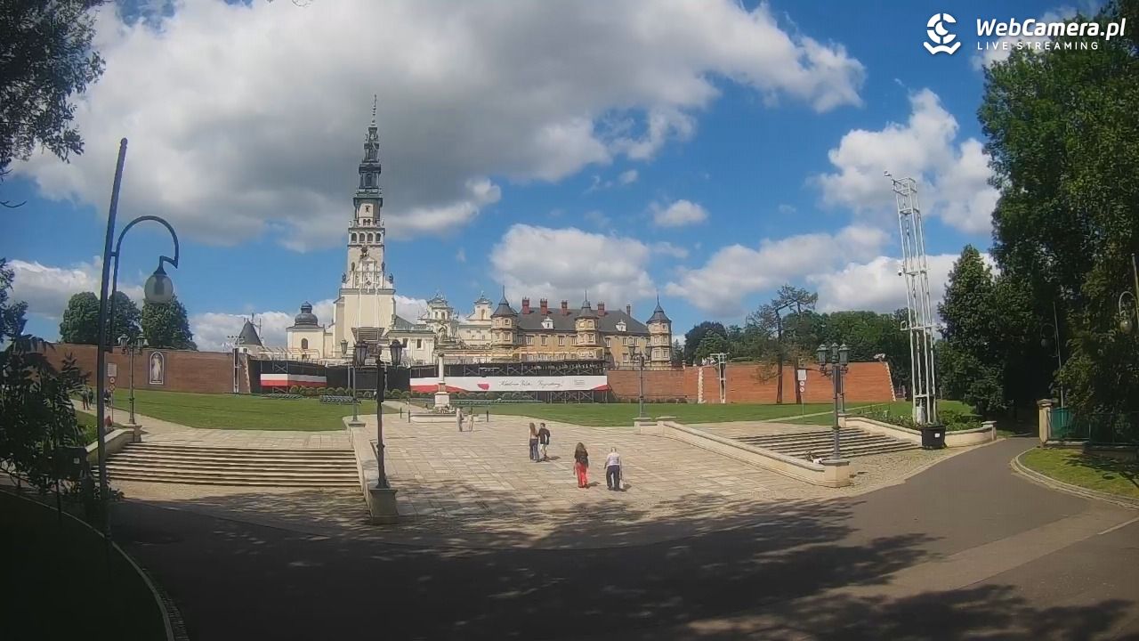 CZĘSTOCHOWA - widok na JASNĄ Górę - 28 lipiec 2026, 11:17