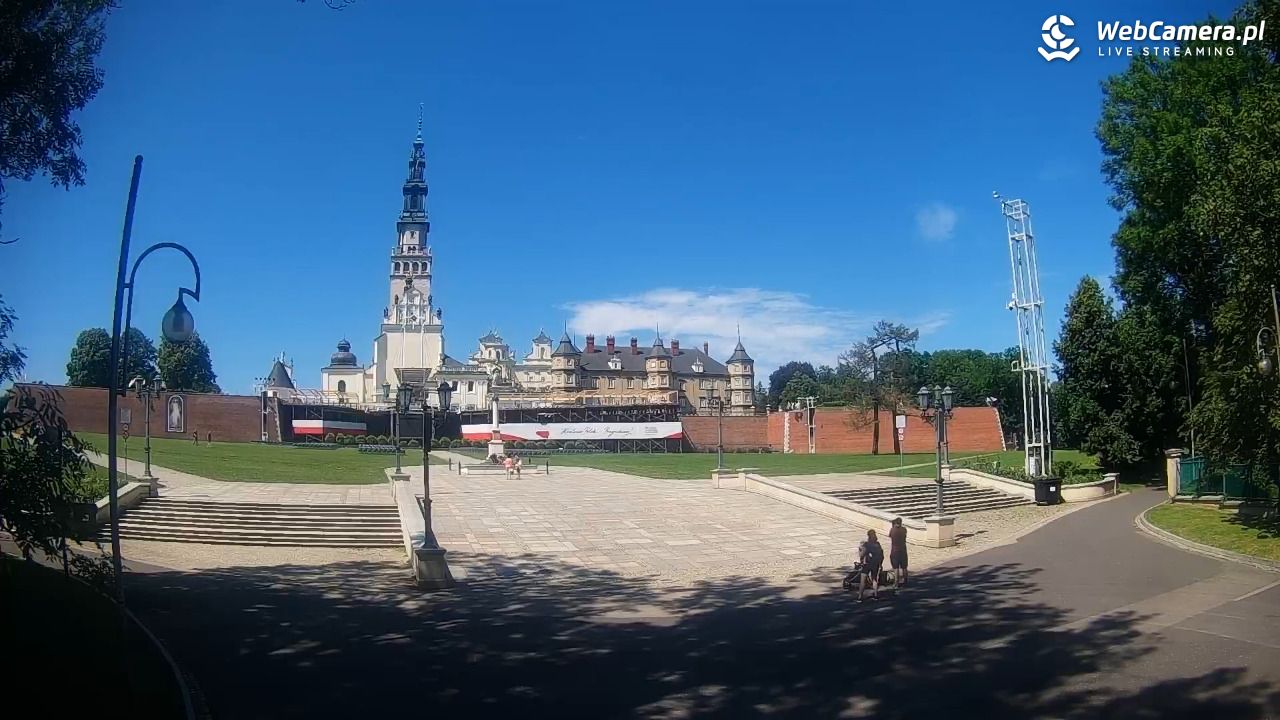CZĘSTOCHOWA - widok na JASNĄ Górę - 29 lipiec 2026, 11:43