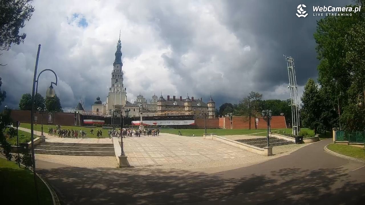 CZĘSTOCHOWA - widok na JASNĄ Górę - 27 lipiec 2026, 12:35