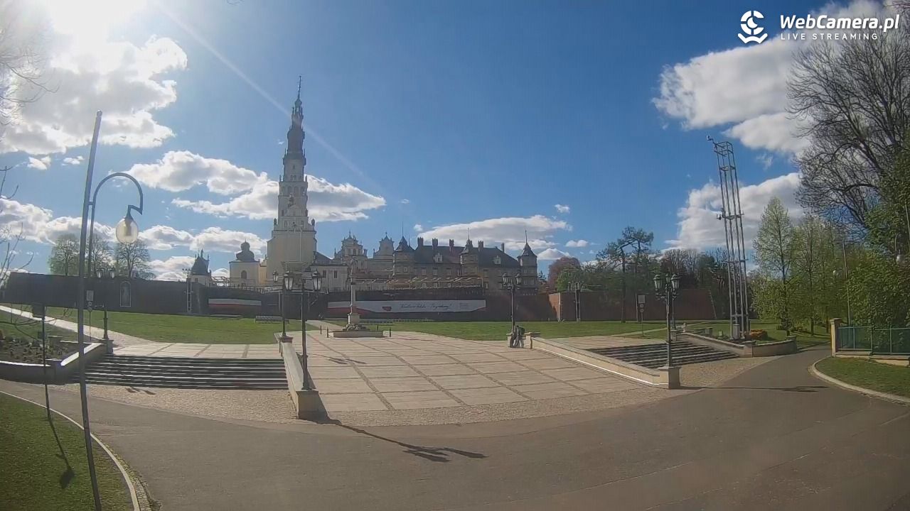 CZĘSTOCHOWA - widok na JASNĄ Górę - 26 kwiecień 2026, 15:52