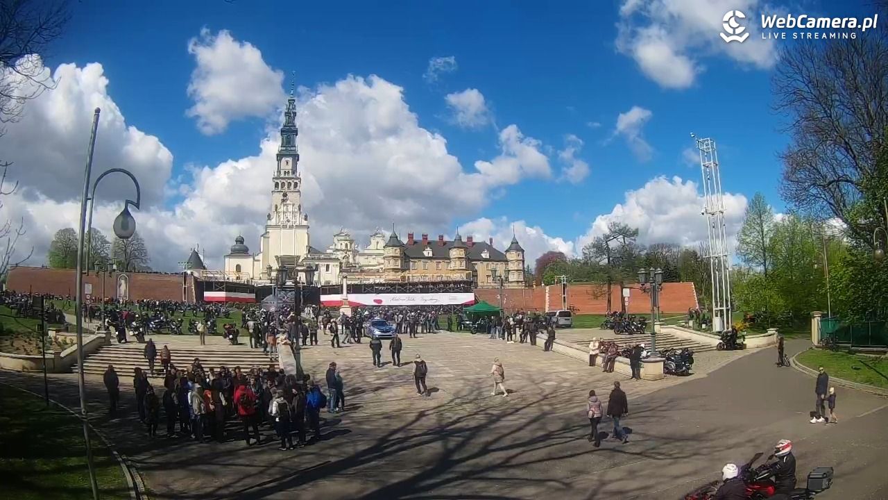 CZĘSTOCHOWA - widok na JASNĄ Górę - 26 kwiecień 2026, 10:46