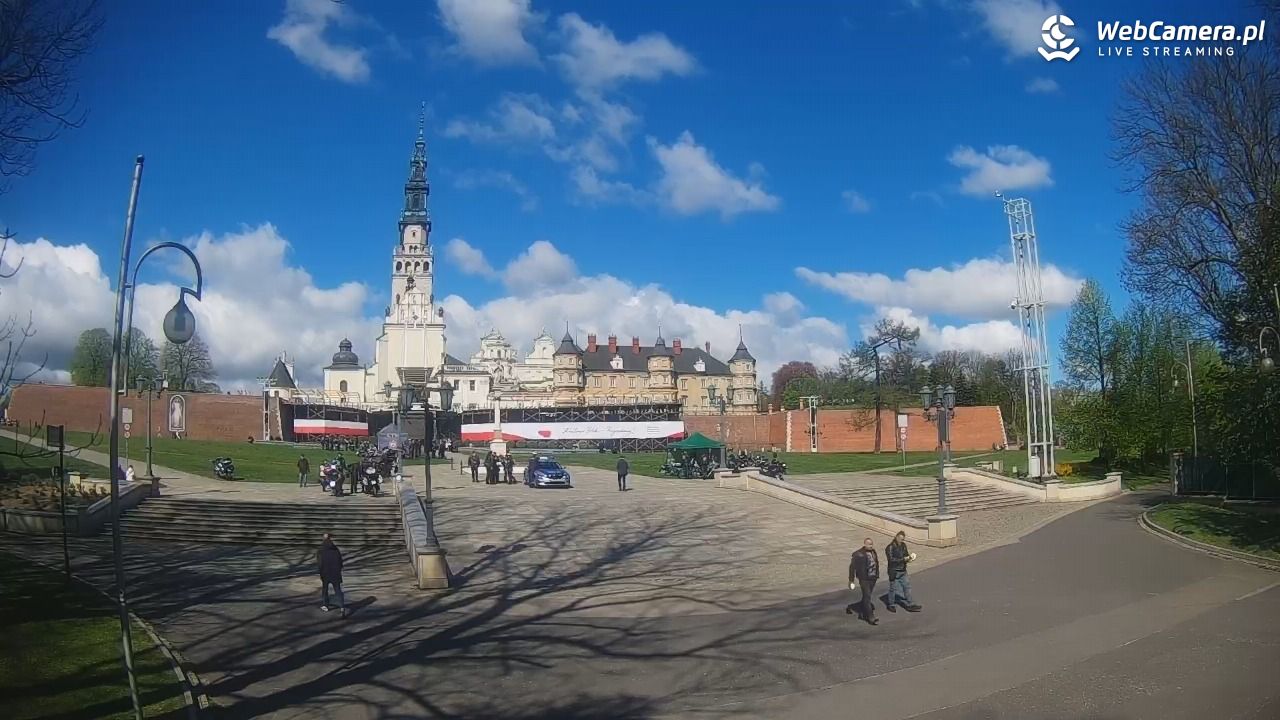 CZĘSTOCHOWA - widok na JASNĄ Górę - 26 kwiecień 2026, 09:48