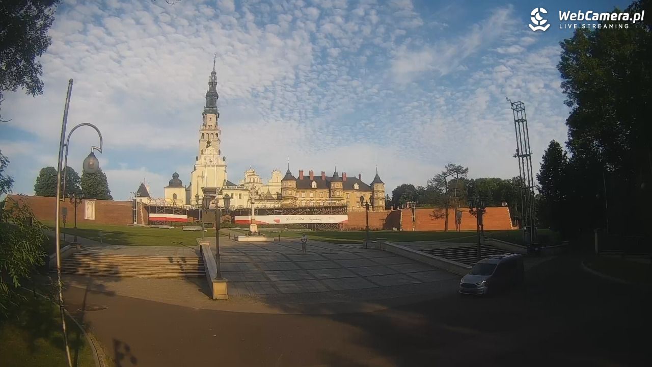 CZĘSTOCHOWA - widok na JASNĄ Górę - 29 lipiec 2026, 07:00