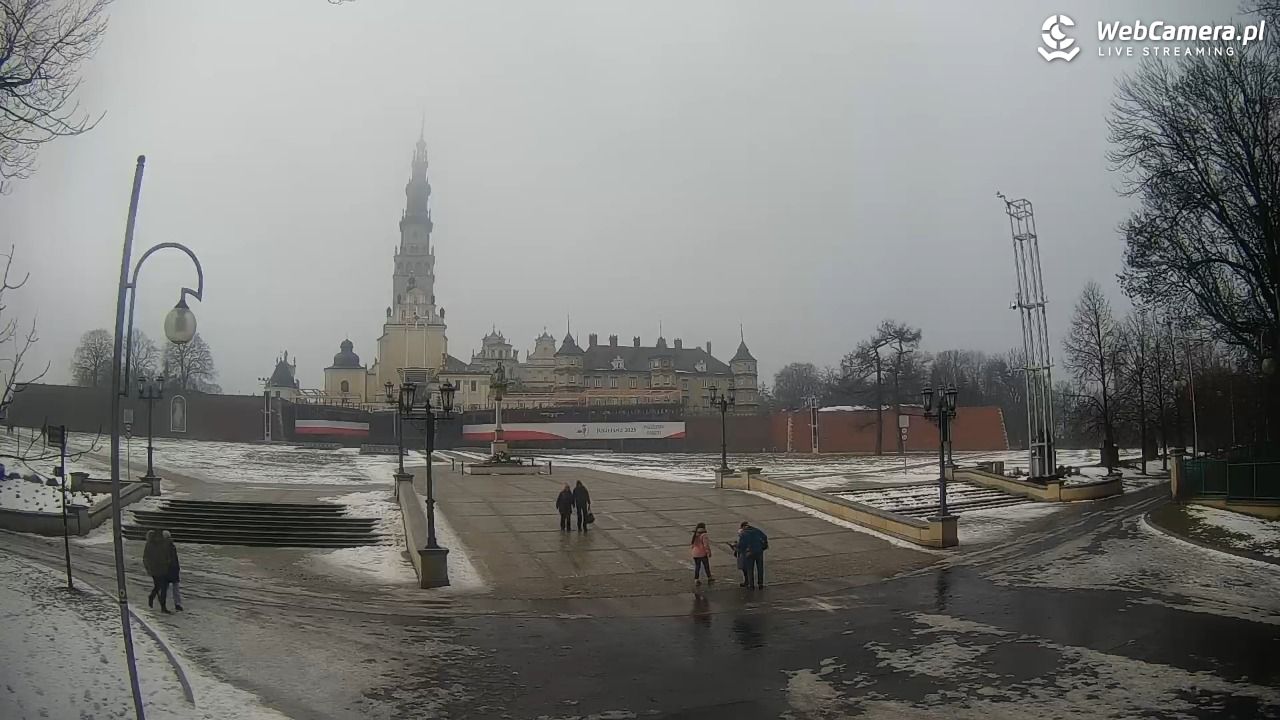 CZĘSTOCHOWA - widok na JASNĄ Górę - 25 styczeń 2026, 12:17