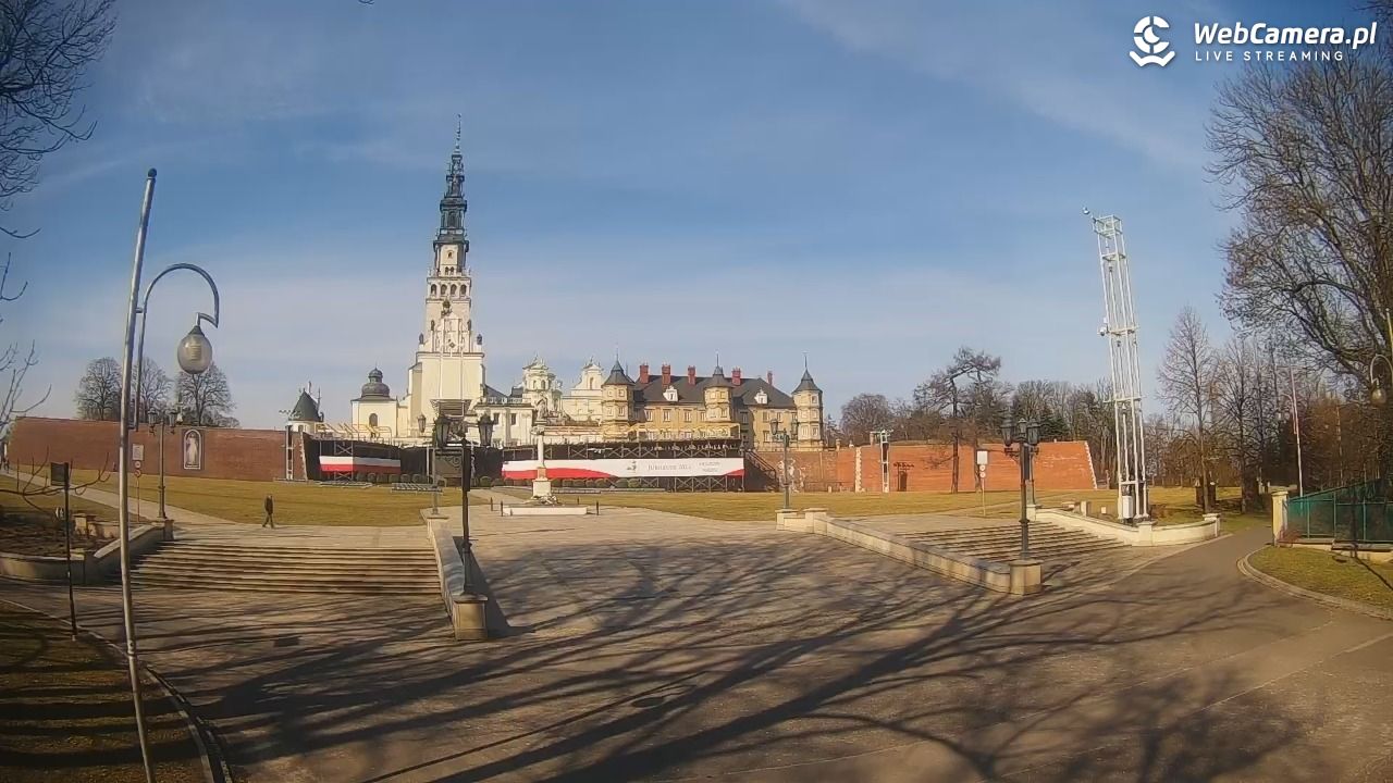 CZĘSTOCHOWA - widok na JASNĄ Górę - 15 marzec 2026, 09:46