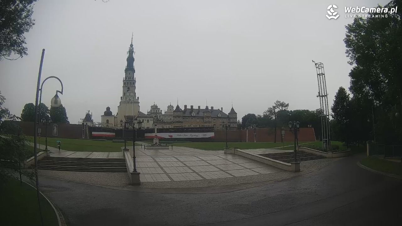 CZĘSTOCHOWA - widok na JASNĄ Górę - 10 czerwiec 2026, 07:42