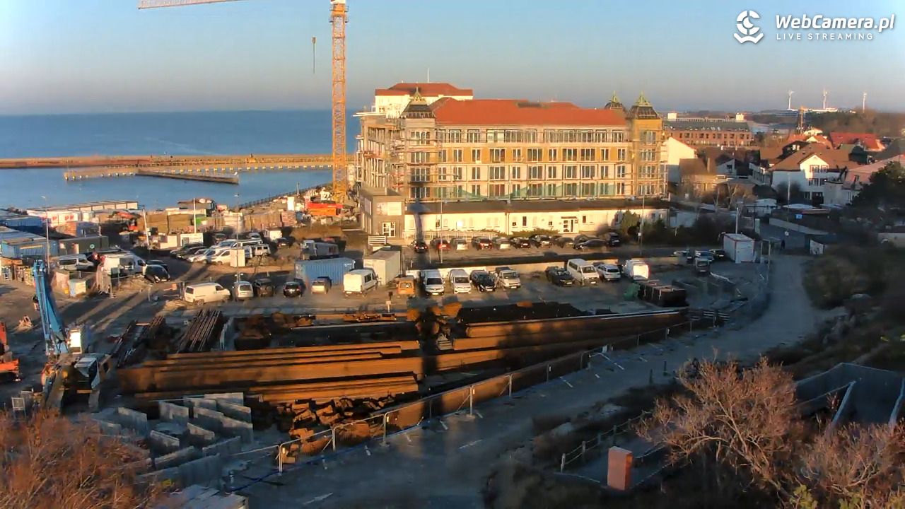 DARŁOWO - widok na plażę - 16 grudzień 2025, 14:14