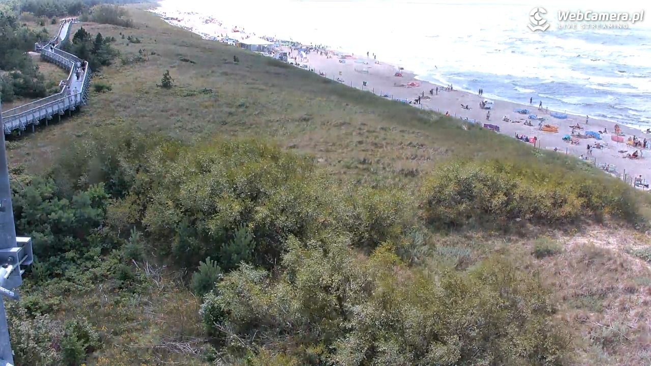 DARŁOWO - widok na plażę - 10 sierpień 2025, 14:41