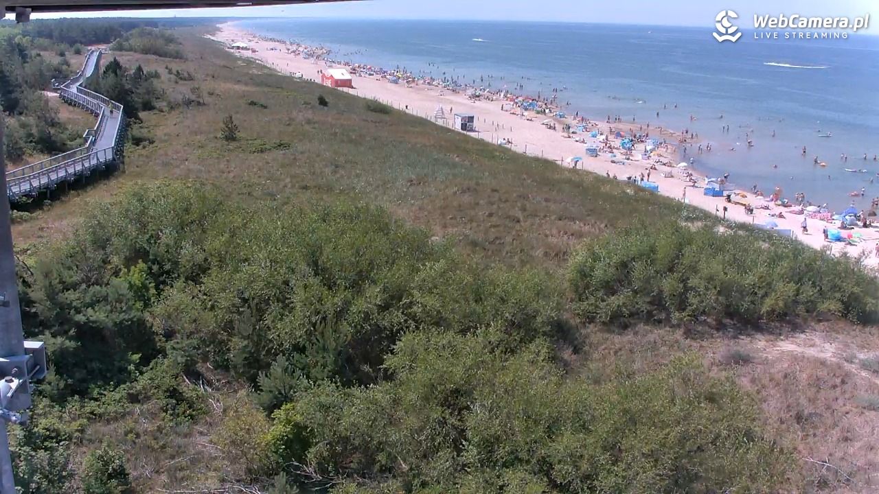 DARŁOWO - widok na plażę - 28 czerwiec 2026, 12:18
