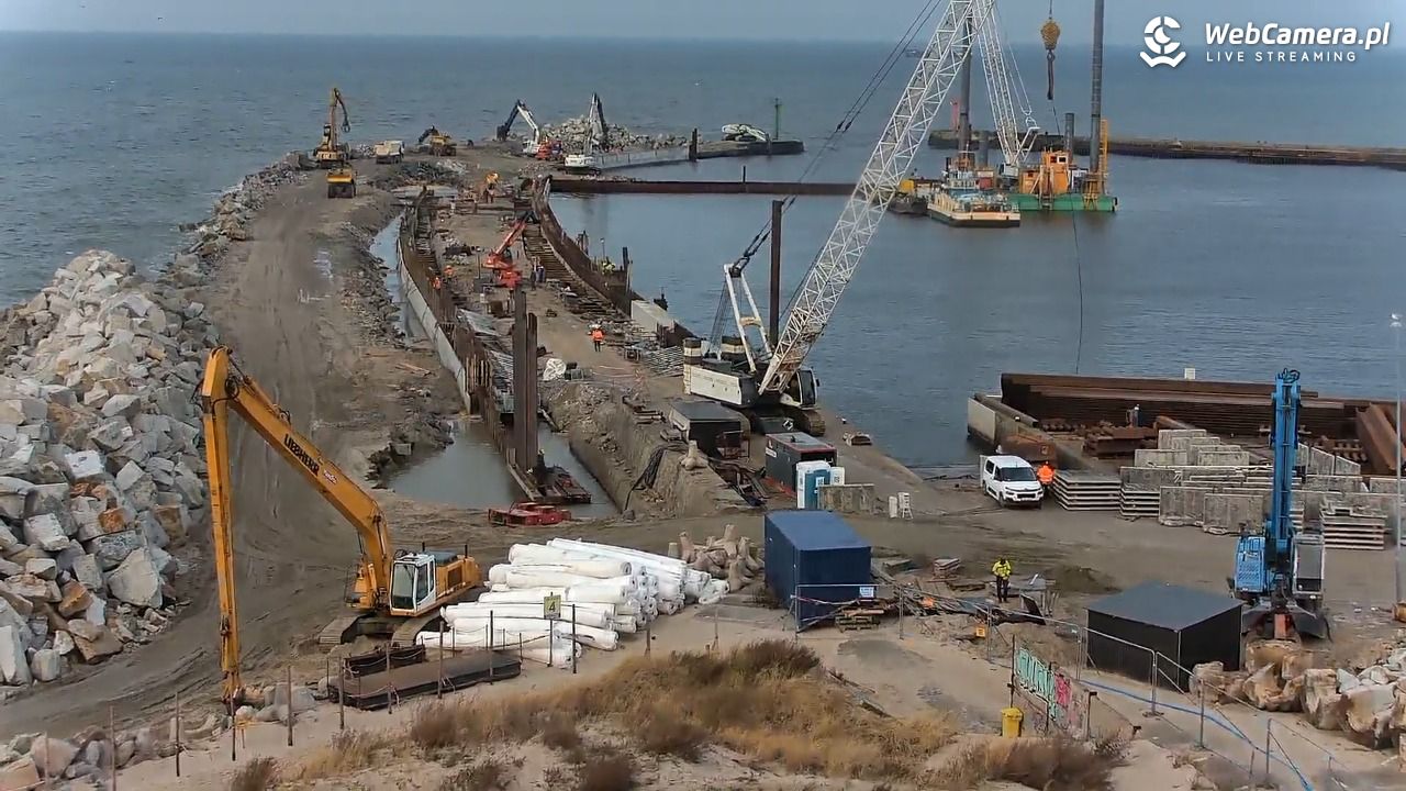 DARŁOWO - widok na plażę - 10 grudzień 2025, 14:48