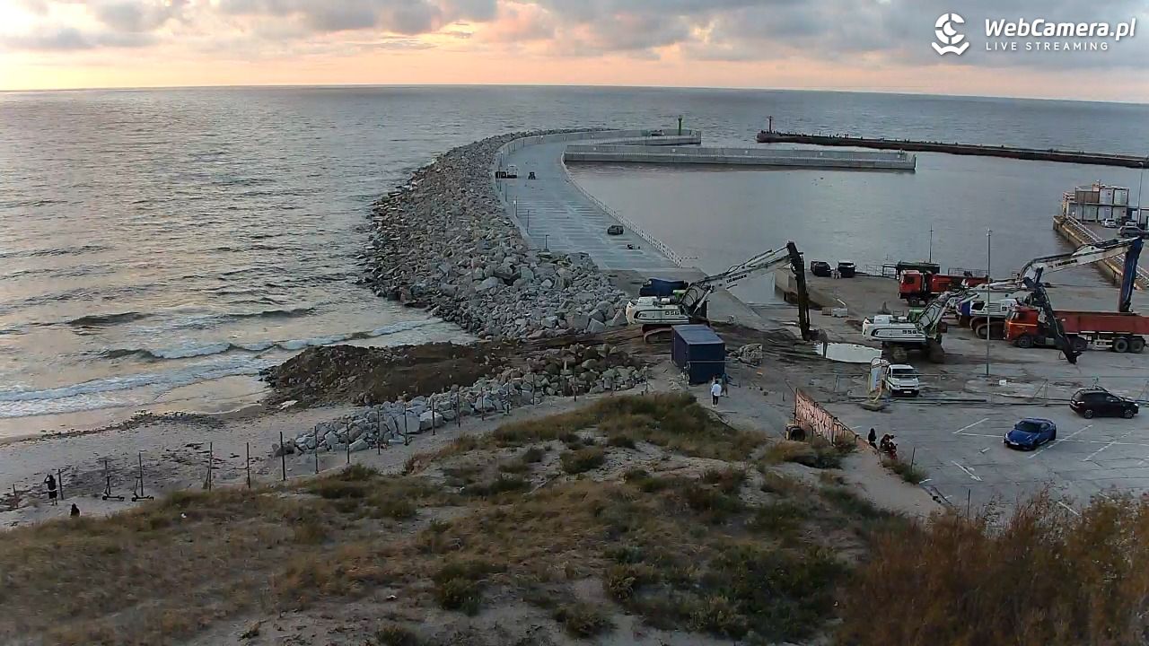 DARŁOWO - widok na plażę - 24 sierpień 2026, 19:57