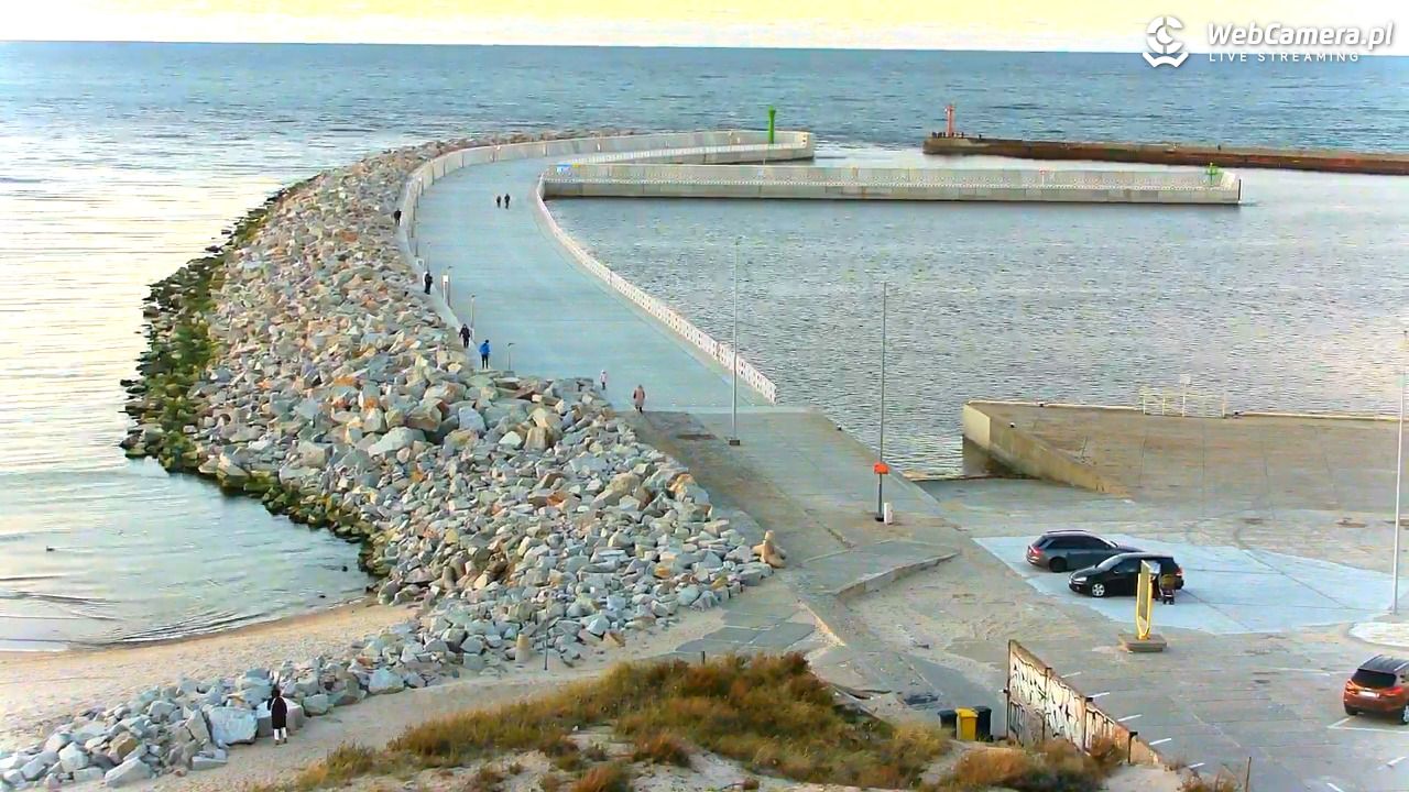 DARŁOWO - widok na plażę - 19 październik 2026, 15:49