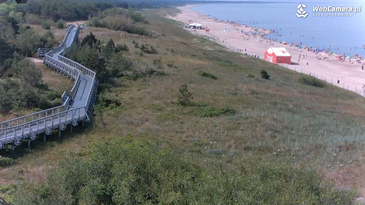 DARŁOWO - widok na plażę - 28 czerwiec 2026, 10:19