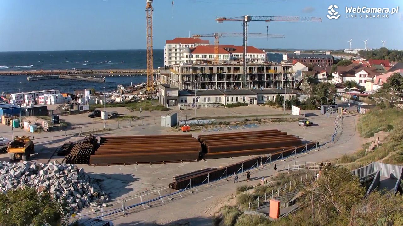 DARŁOWO - widok na plażę - 10 sierpień 2025, 18:20