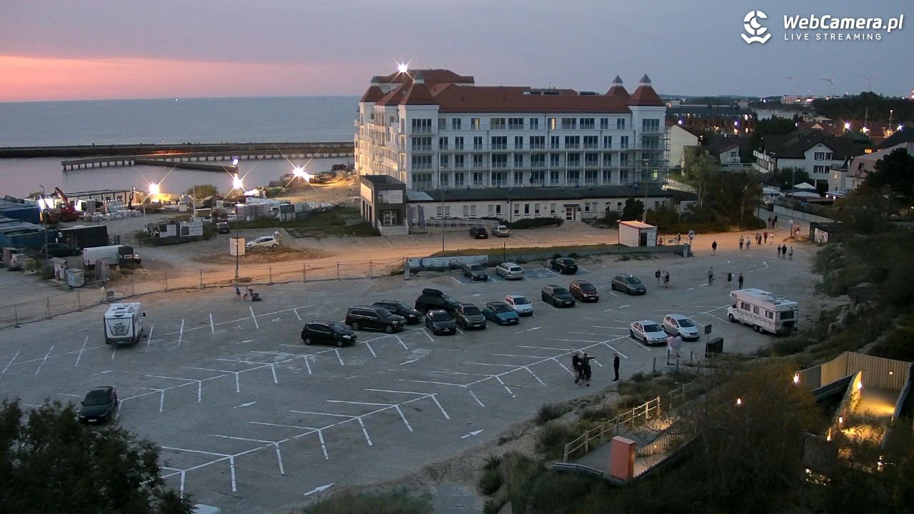 DARŁOWO - widok na plażę - 21 sierpień 2026, 20:46