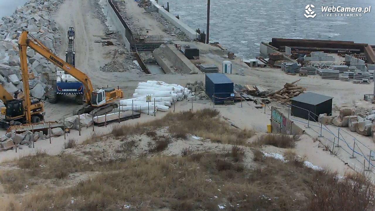 DARŁOWO - widok na plażę - 25 styczeń 2026, 15:32