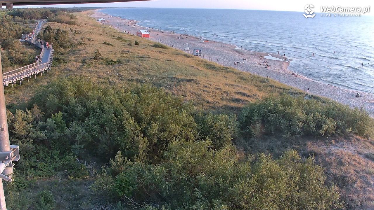 DARŁOWO - widok na plażę - 28 czerwiec 2026, 20:31
