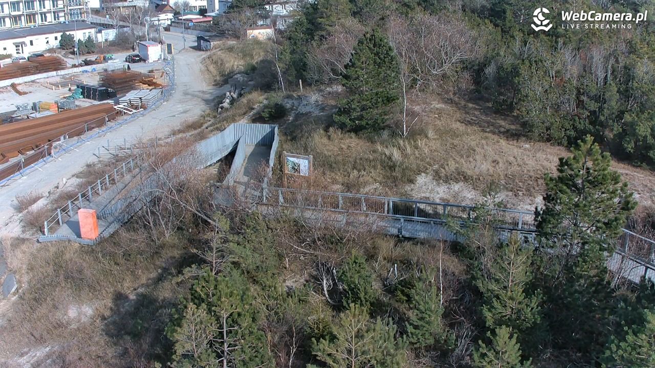 DARŁOWO - widok na plażę - 11 marzec 2026, 13:56